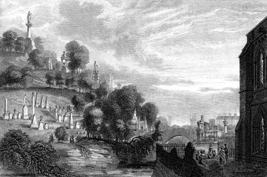 Cmentarz Nekropolii w Glasgow, 1888