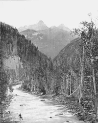 Góry Igieł, Kanion Rio de las Animas, Kolorado, USA, ok. 1900.