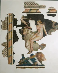Nereide , Włochy (mozaika)
