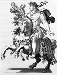 Neron, cesarz rzymski I wieku, 1850
