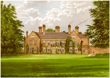 Nether Hall, Suffolk, dom rodziny Greene, ok. 1880