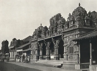 Nowa hinduska świątynia Pithata, Kolombo, 1926 r.