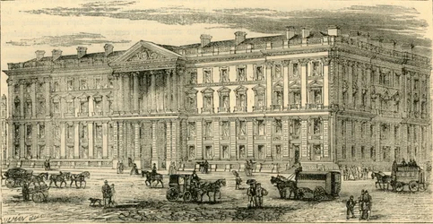 Nowy Główny Urząd Pocztowy, St. Martins-Le-Grand, ok. 1872 r.