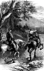 Marsz nocny na Harpers Ferry, Wirginia, ok. 1861 r., ok. 1880 r.