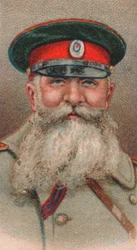 Nikołaj Iudowicz Iwanow 1851-1919, generał armii cesarskiej, 1917