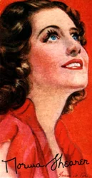 Norma Shearer, 1902-1983, nagrodzona Oscarem aktorka urodzona w Kanadzie, XX wiek