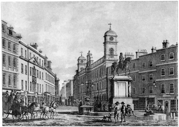 Northumberland House, Charing Cross, XVIII wiek, 1908