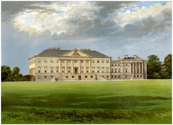 Nostell Priory, Yorkshire, dom rodziny Winn, ok. 1880