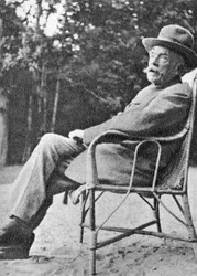 Octave Mirbeau, francuski pisarz, 1905
