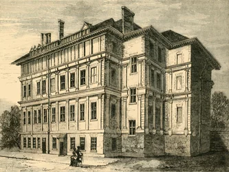 Stary dom Craven, 1800, 1881.