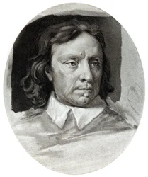 Oliver Cromwell, 1599-1658, angielski dowódca wojskowy i polityk, 1657, 1899.