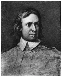 Oliver Cromwell, angielski dowódca wojskowy i polityk, 1907