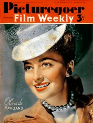 Olivia de Havilland b1916, amerykańska aktorka, 1940