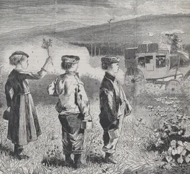 W drodze do Lake George Appletona Journal, tom. I, 24 lipca 1869 r.