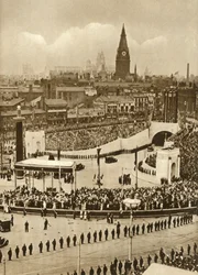 Otwarcie tunelu Mersey, Liverpool, 18 lipca 1934, 1935.