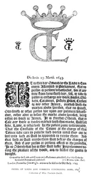 Order Lordów i Gmin dotyczących broni, 16431644, 1893