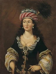 Orientalna kobieta, ok. 1681-1682