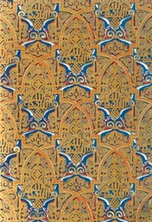 Ornament w płycinach na ścianach, Sala Ambasadorów, 1907.