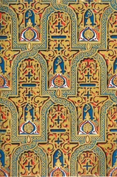 Zdobienia na panelach, Sala Ambasadorów, 1907.