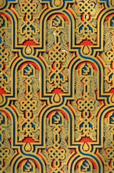 Zdobienia na panelach, Sala Ambasadorów, 1907.