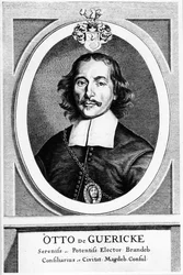 Otto von Guericke, niemiecki wynalazca, inżynier i fizyk, 1672