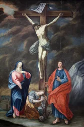 Kościół Matki Bożej Wniebowziętej. Obraz ukrzyżowania Cordon France