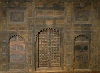 Fasada pałacu (pałac Sayyed Akbar Shah, króla Swatu 1835-57)