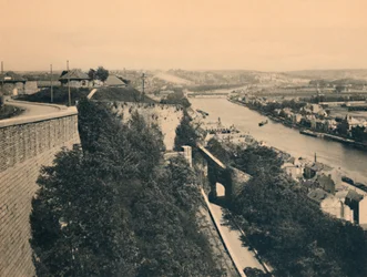 Panorama Mozy widziana z Trasy Merveilleuse, ok. 1900 r.