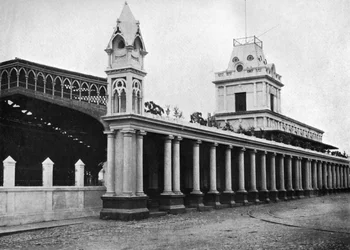 Paragwaj Centralny Dworzec Kolejowy, Asuncion, Paragwaj, 1911