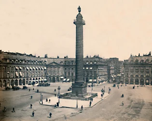 Paryż. - La Place Vendome. - LL, ok. 1910.
