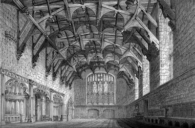 Parlament, Edynburg, zbudowany 1632-1639, 1893