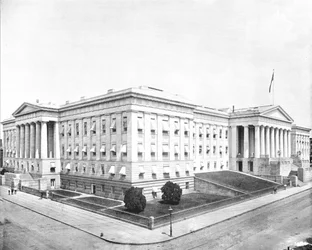 Urząd Patentowy, Waszyngton DC, USA, ok. 1900.