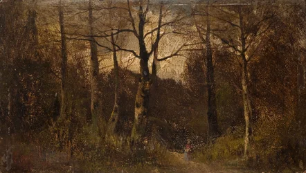 Ścieżka przez las, 1900.