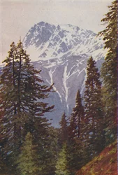 Szczyt w Himalajach, 1924