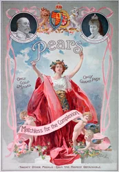 Reklama mydła gruszki, 1903