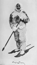 Gruszka w stroju arktycznym, 1910, 1928
