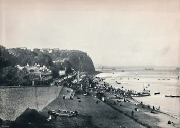 Penarth - Esplanada i głowa Penartha, 1895