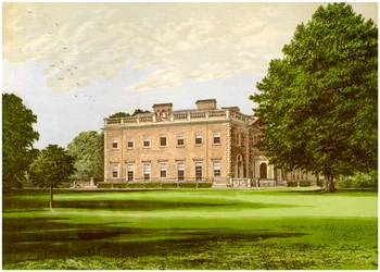 Peper Harow, Surrey, dom wicehrabiego Midletona, ok. 1880 r.