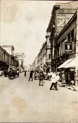 Ulica Pietrowka, Moskwa, ZSRR, lata 20.