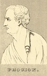 Phocion, c402-c318 pne, 1830.