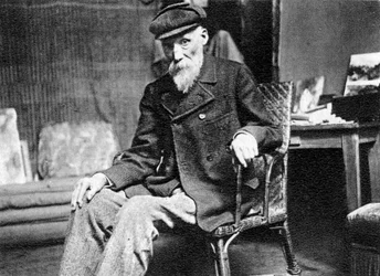 Pierre-Auguste Renoir, francuski artysta, 1917