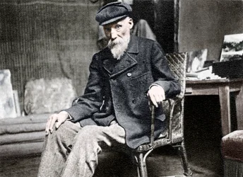 Pierre-Auguste Renoir, francuski artysta, 1917
