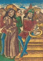 Piłat myjący ręce, c. 1490.