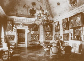 Różowa jadalnia znana jako Pokój Matisse