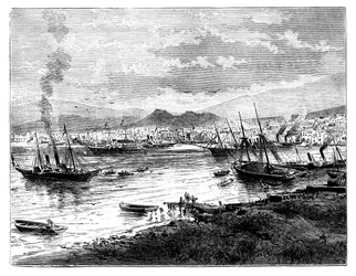 Pireus, Ateny, Grecja, ok. 1888 r.