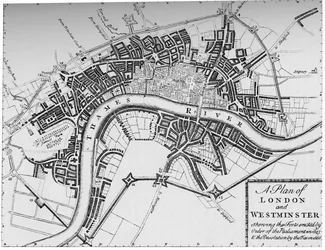 Plan Londynu i Westminsteru, 1749 1903