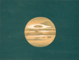 Planeta - Rys.1. Jowisz, ok. 1902 r
