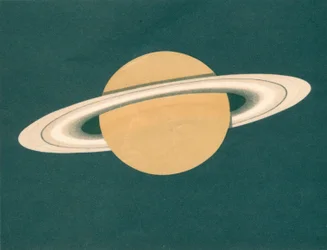 Planety - Rys.2. Saturn, c1902