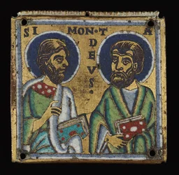 Para tablic: Szymon i Tadeusz oraz Tomasz i Mateusz, ok. 1930 r. 1160.