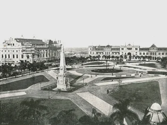 Plac Zwycięstwa, Buenos Aires, Argentyna, 1895.
